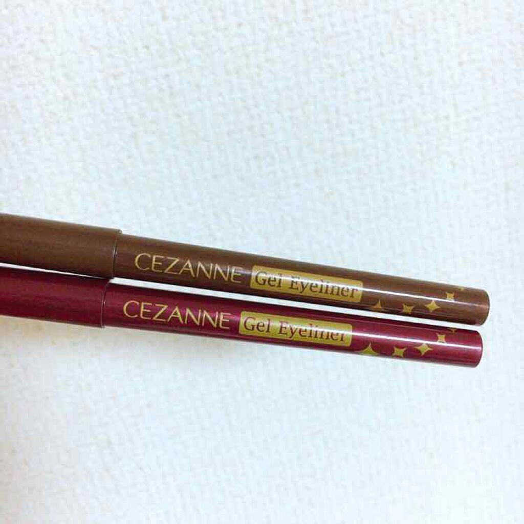 ジェルアイライナー/CEZANNE/ジェルアイライナーを使ったクチコミ（1枚目）