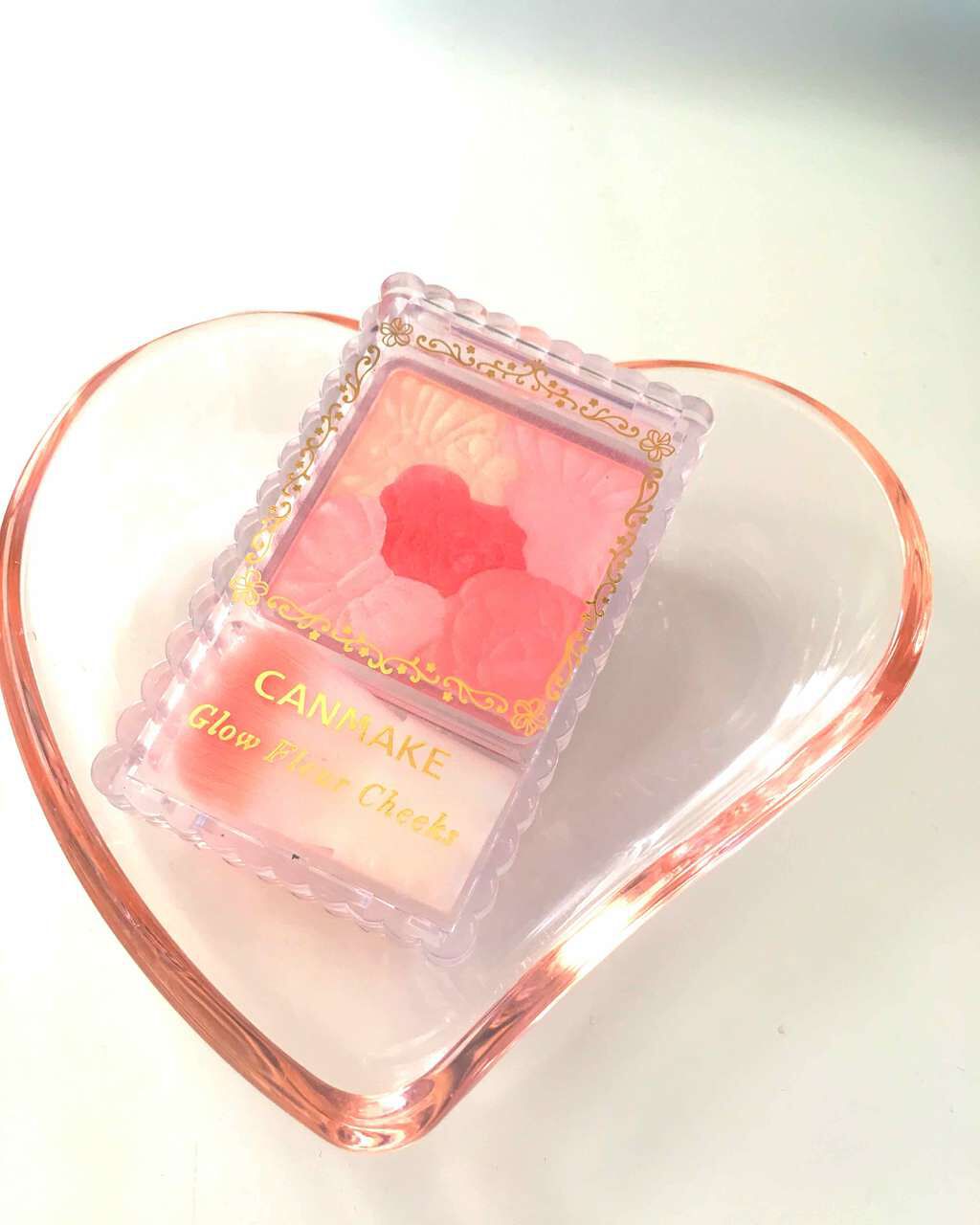 グロウフルールチークス/キャンメイク/パウダーチークを使ったクチコミ(1枚目)