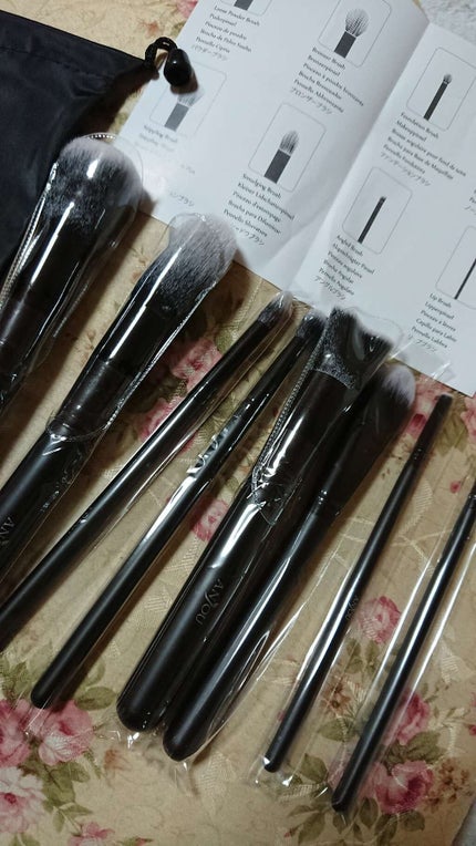 メイクブラシセット/Anjou/メイクブラシを使ったクチコミ(2枚目)