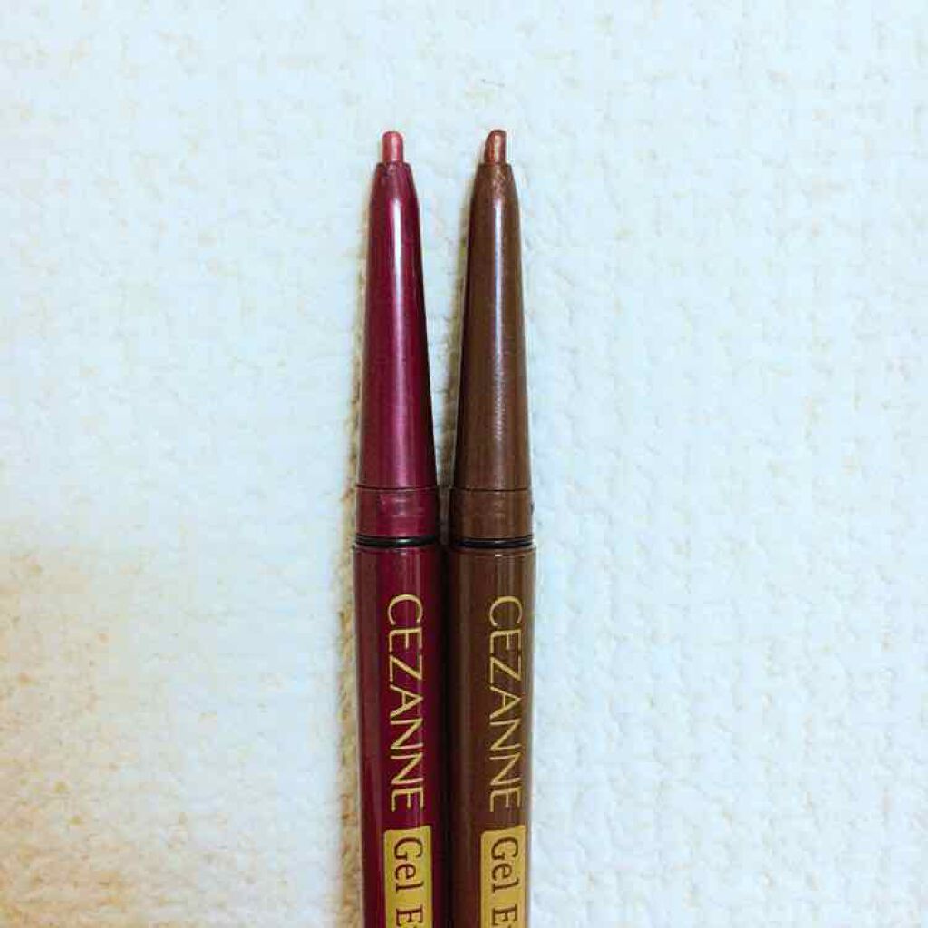 ジェルアイライナー/CEZANNE/ジェルアイライナーを使ったクチコミ（2枚目）