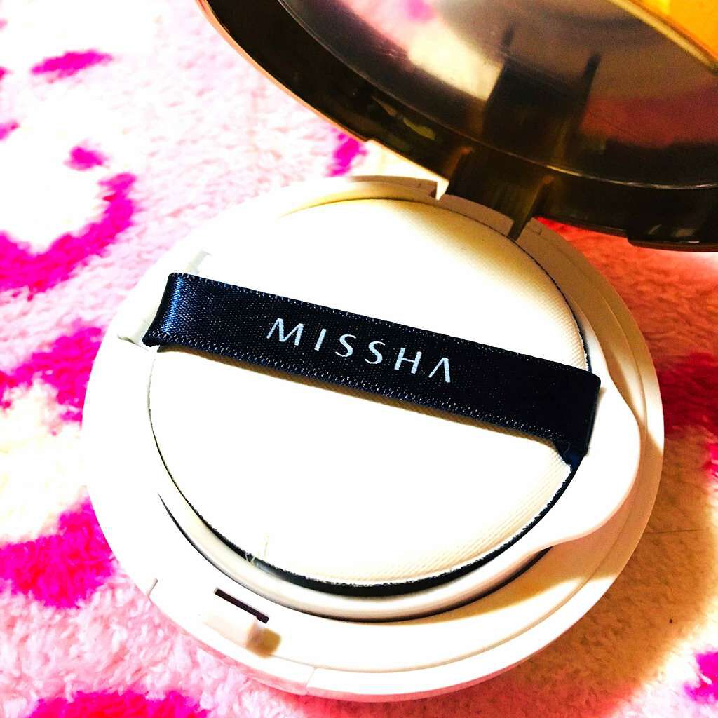 M クッション ファンデーション(モイスチャー)/MISSHA/クッションファンデーションを使ったクチコミ（2枚目）