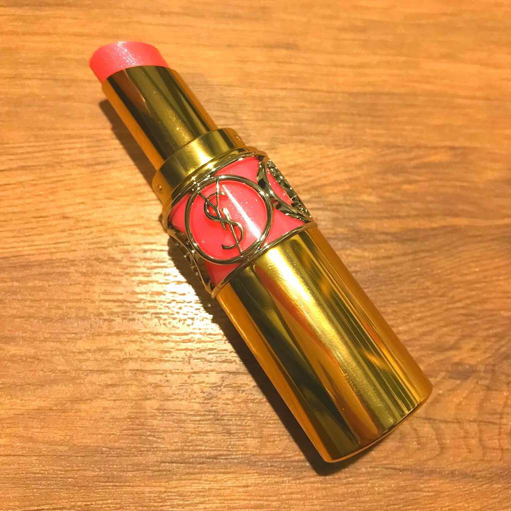 ルージュ ヴォリュプテ シャイン/YVES SAINT LAURENT BEAUTE/口紅を使ったクチコミ(1枚目)