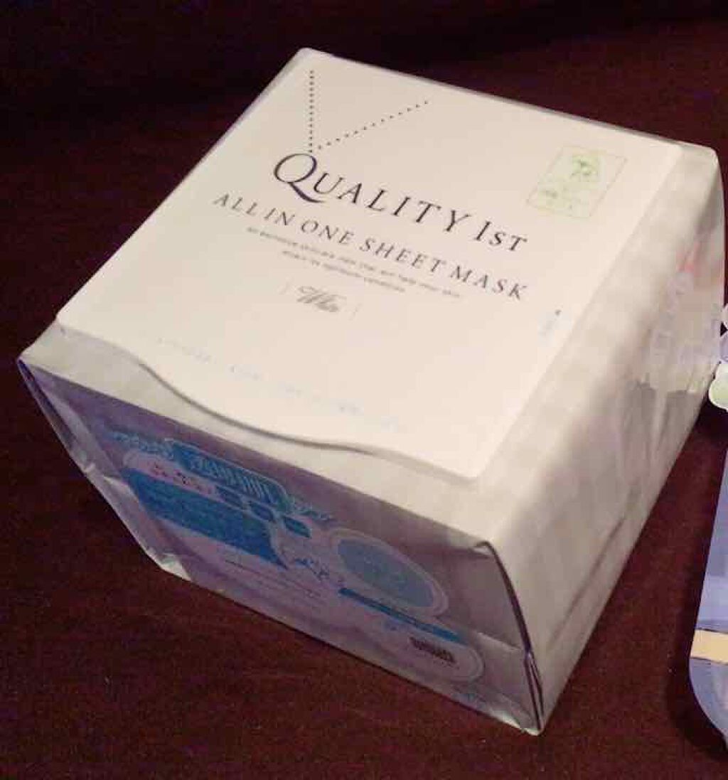 オールインワンシートマスク ホワイトEX/クオリティファースト/シートマスク・パックを使ったクチコミ(1枚目)