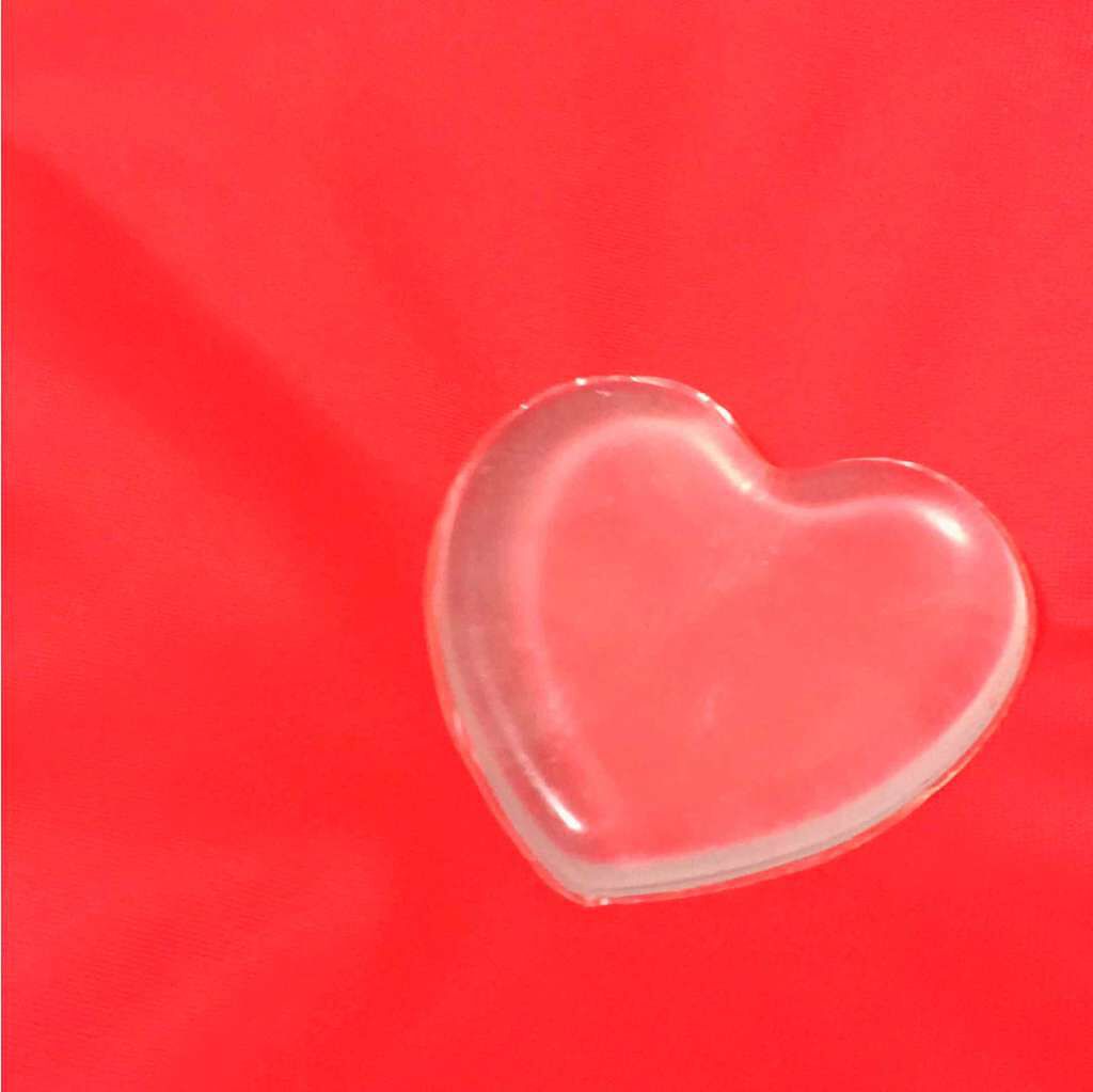 シリコンパフ ハート型/Wishorder/パフ・スポンジを使ったクチコミ(1枚目)