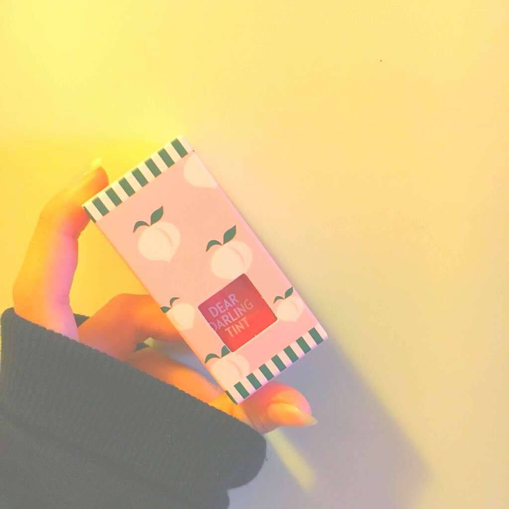 ディアダーリン ウォータージェルティント (アイスティント)/ETUDE/口紅を使ったクチコミ(1枚目)