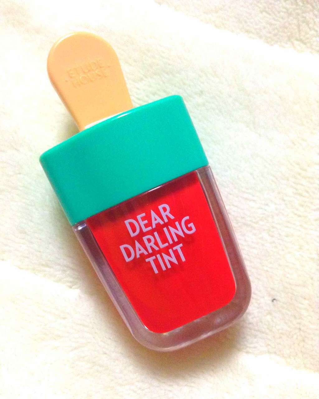 ディアダーリン ウォータージェルティント (アイスティント)/ETUDE/口紅を使ったクチコミ(1枚目)