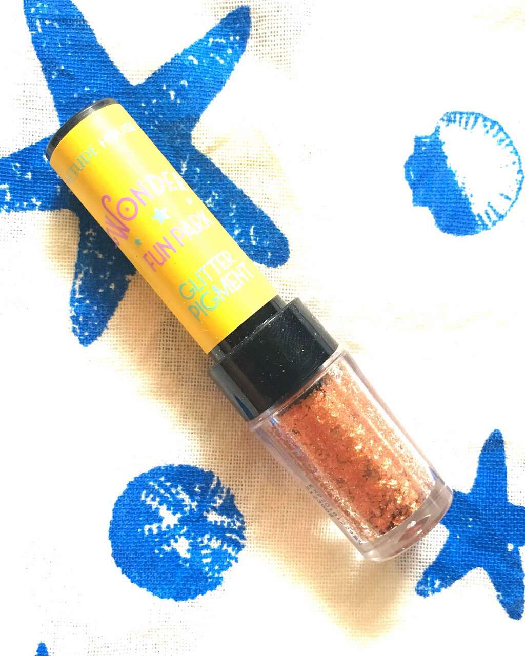 グリッターピグメント/ETUDE/グリッターを使ったクチコミ（1枚目）