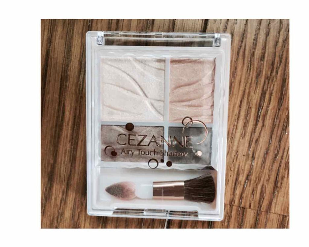 エアリータッチシャドウ/CEZANNE/アイシャドウパレットを使ったクチコミ(1枚目)