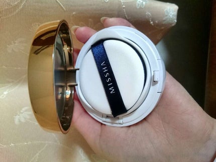 M クッション ファンデーション(モイスチャー)/MISSHA/クッションファンデーションを使ったクチコミ(2枚目)