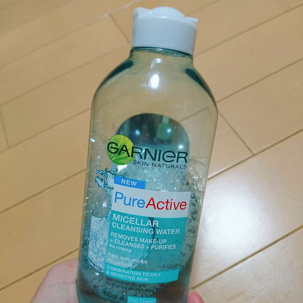 ミセルクレンジングウォーター/GARNIER SKIN NATURALS (海外)/クレンジングウォーターを使ったクチコミ(1枚目)