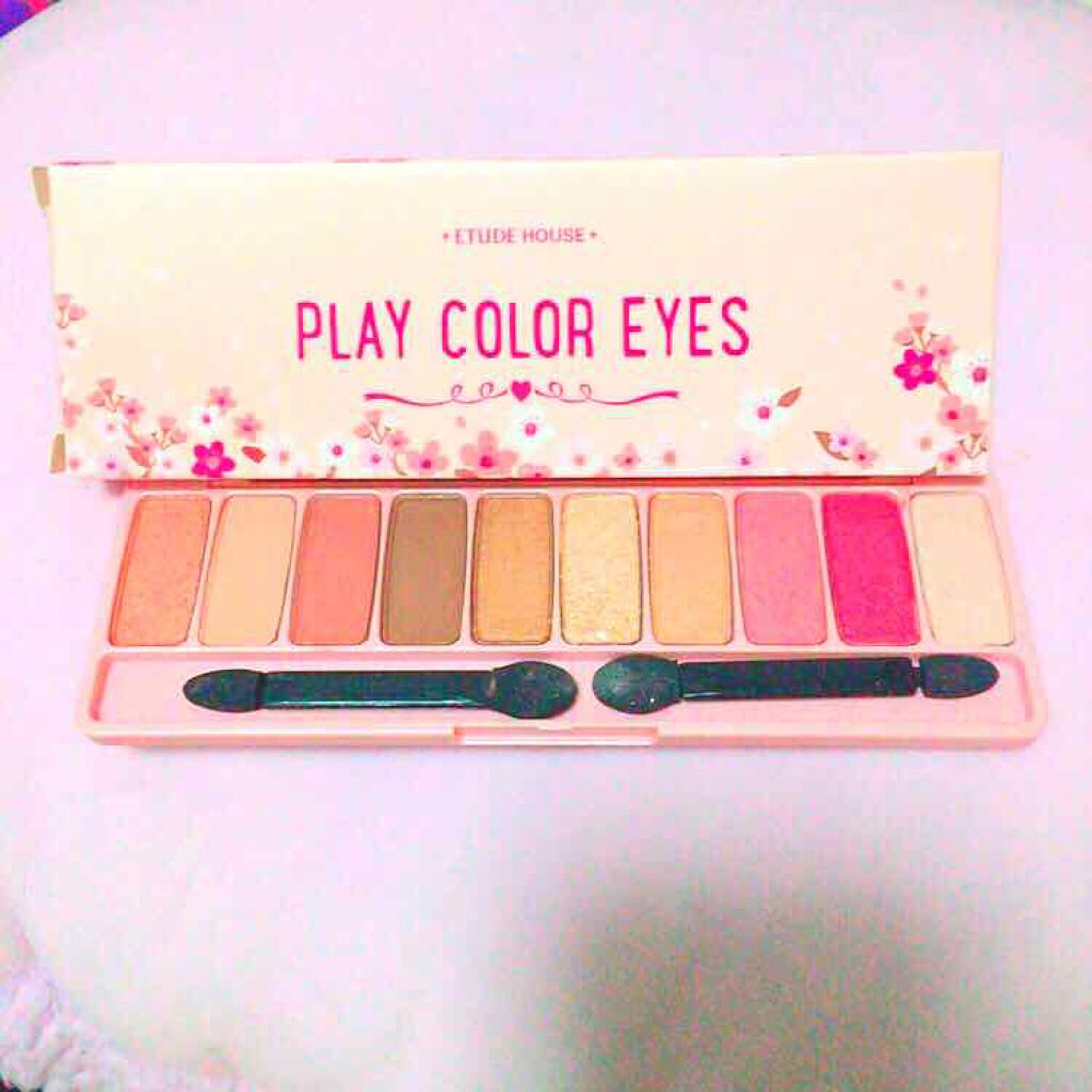 プレイカラー アイシャドウ/ETUDE/アイシャドウパレットを使ったクチコミ（1枚目）