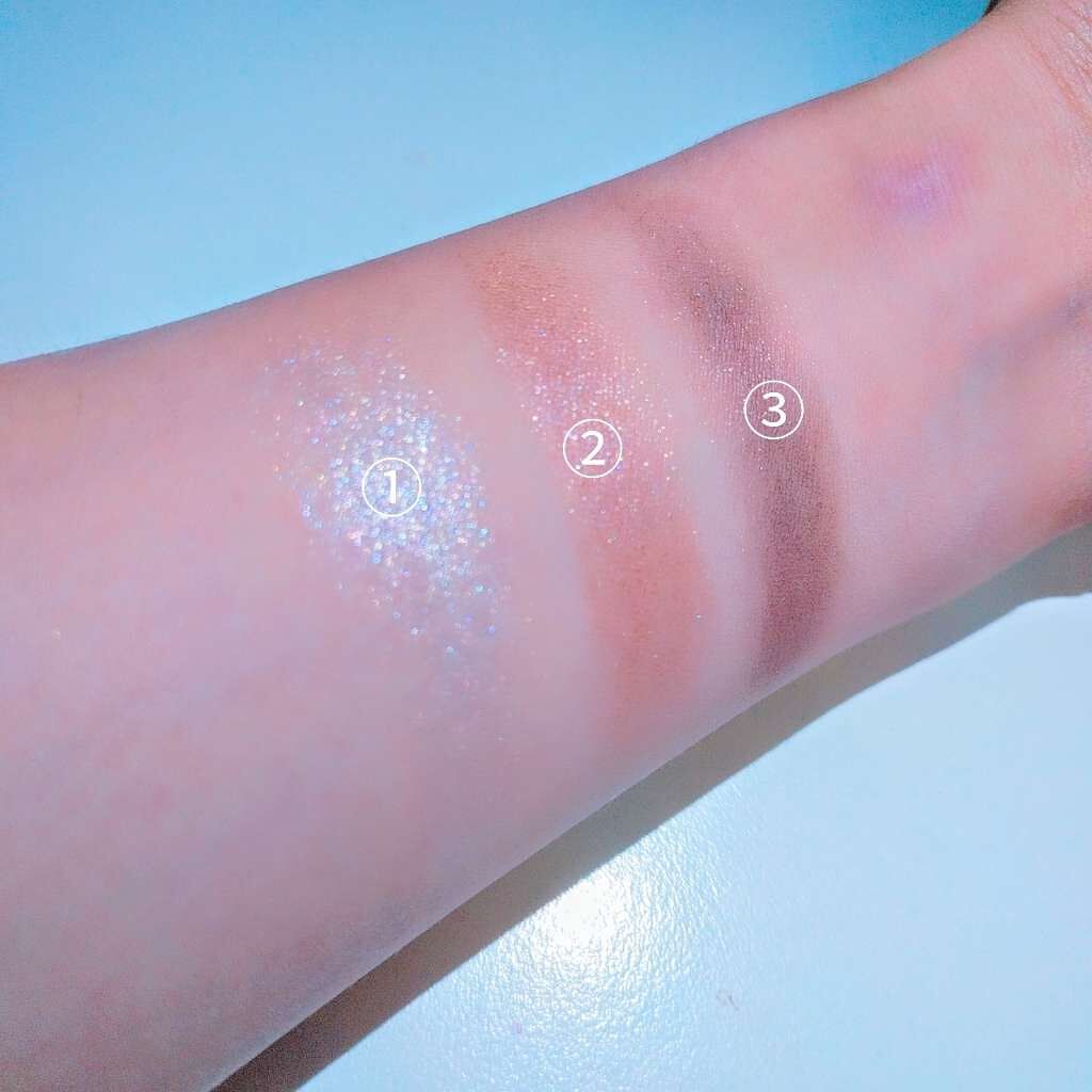 トーンアップアイシャドウ/CEZANNE/アイシャドウパレットを使ったクチコミ(2枚目)