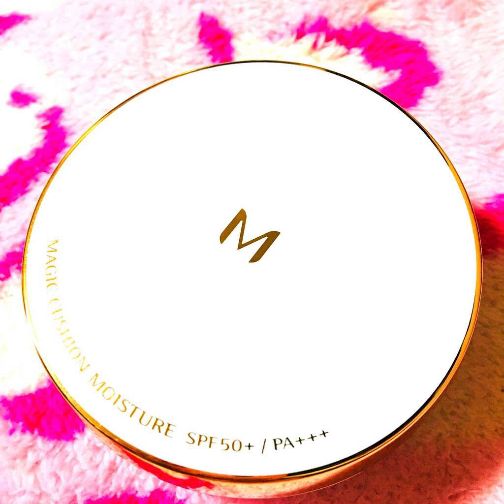 M クッション ファンデーション(モイスチャー)/MISSHA/クッションファンデーションを使ったクチコミ（1枚目）
