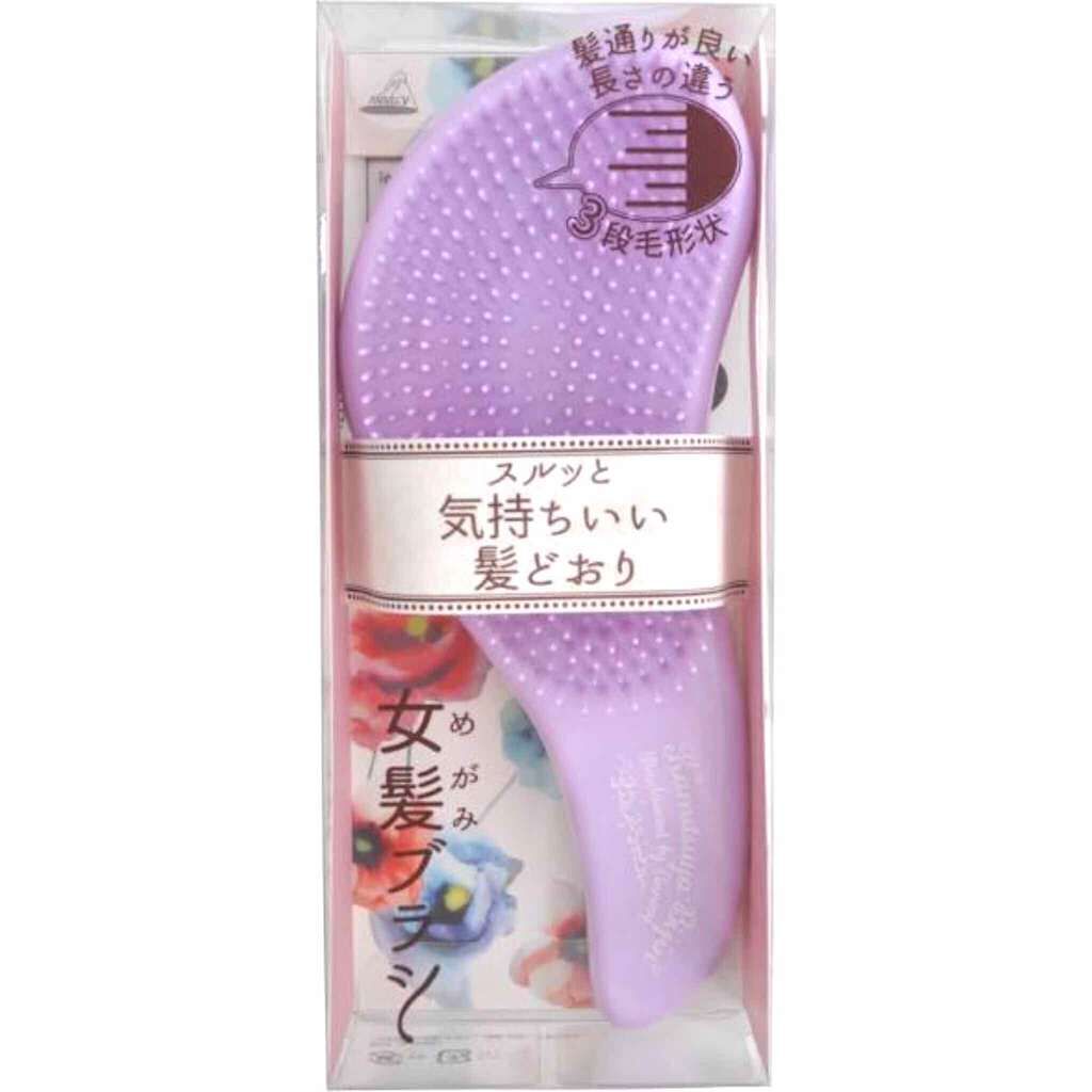 女髪ブラシ/アヌシ/ヘアブラシを使ったクチコミ(1枚目)