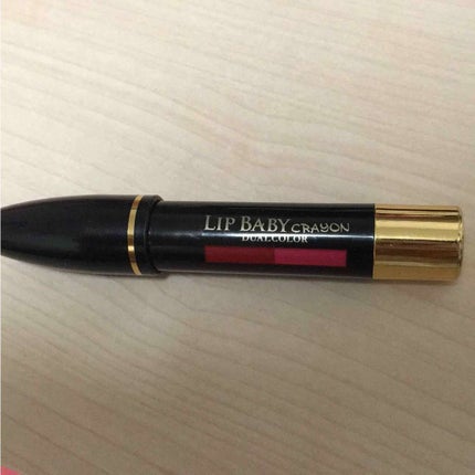 リップベビークレヨン デュアルカラー/メンソレータム/口紅を使ったクチコミ(1枚目)