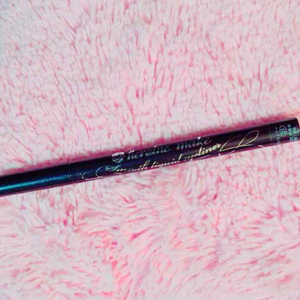 スムースリキッドアイライナー スーパーキープ/ヒロインメイク/リキッドアイライナーを使ったクチコミ(1枚目)