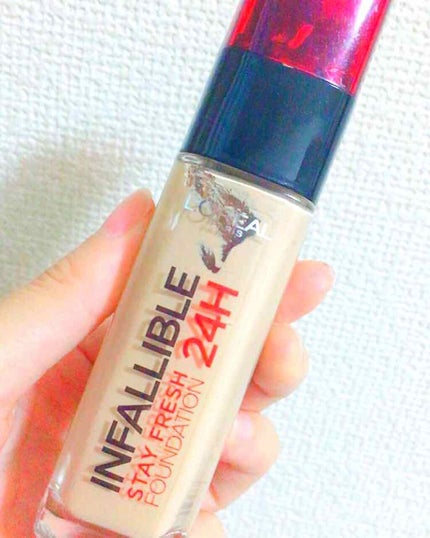 インファリブル ステイフレッシュファンデーション/ロレアル パリ/リキッドファンデーションを使ったクチコミ(1枚目)