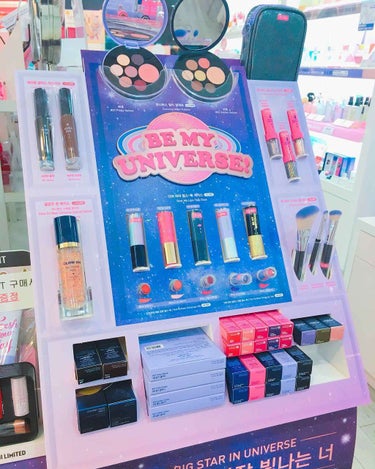 ETUDE ユニバース ディアマイ ティントリップトーク ケースのクチコミ「エチュードハウスの新作！♡♡
BE MY UNIVERSE!の発売日だったので行ってきました！.....」（2枚目）