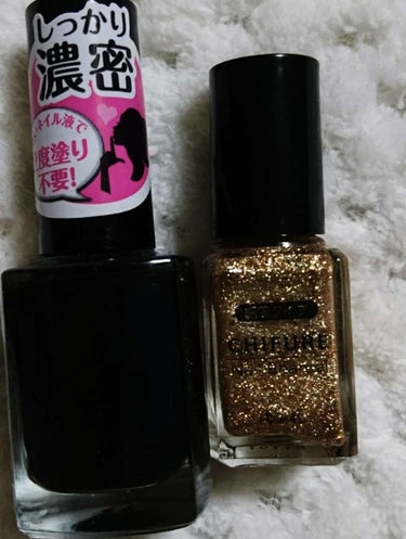 初ネイル💅投稿✨💁

MP AT濃密グラマラスネイルエナメル ブラック
ちふれ ネイル エナメル細筆タイプ
セリア クリアネイルチップ ミニタイプ(小さい爪用)

セリア ブラックネイル二度塗り不要とか