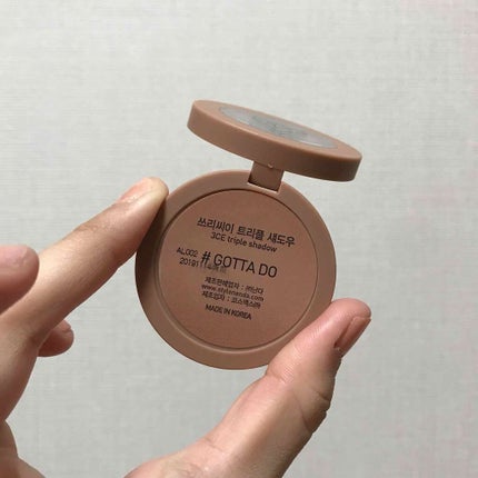 3CE TRIPLE SHADOW/3CE/アイシャドウパレットを使ったクチコミ(3枚目)