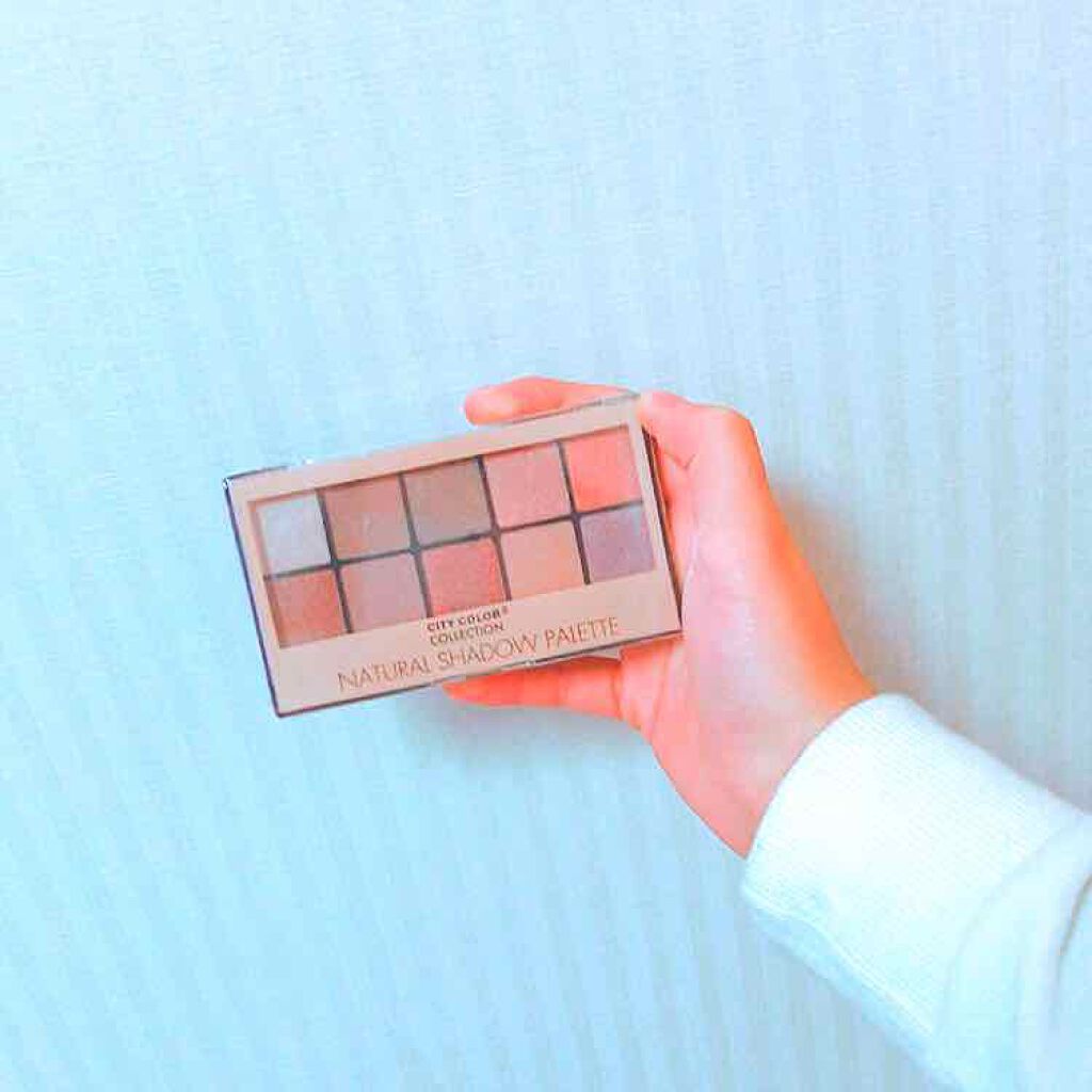NATURAL SHADOW PALETTE/CITY COLOR/アイシャドウパレットを使ったクチコミ（1枚目）