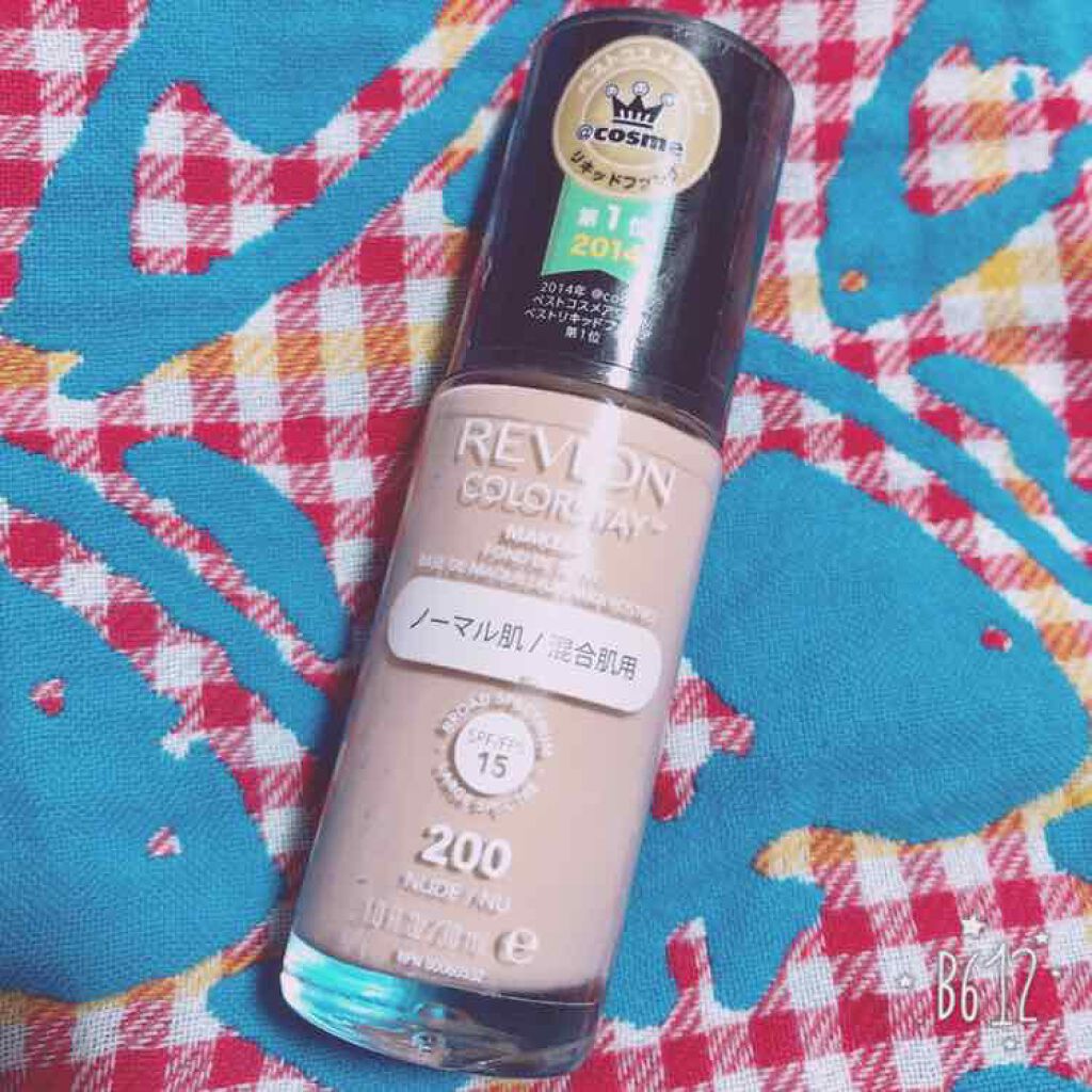 カラーステイ メイクアップ/REVLON/リキッドファンデーションを使ったクチコミ(1枚目)
