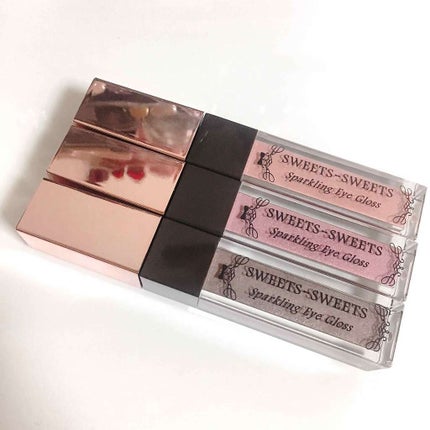 スパークリングアイグロス 05 ライラックピンク/スウィーツ スウィーツ/リキッドアイシャドウを使ったクチコミ(1枚目)