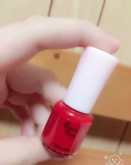 ダイソー エスポルール ネイルポリッシュ/エスポルール/マニキュアを使ったクチコミ(1枚目)