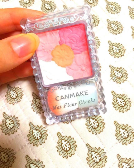 マットフルールチークス/キャンメイク/パウダーチークを使ったクチコミ(1枚目)