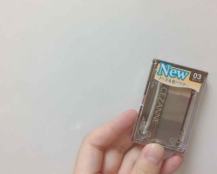 ノーズ&アイブロウパウダー/CEZANNE/パウダーアイブロウを使ったクチコミ(1枚目)