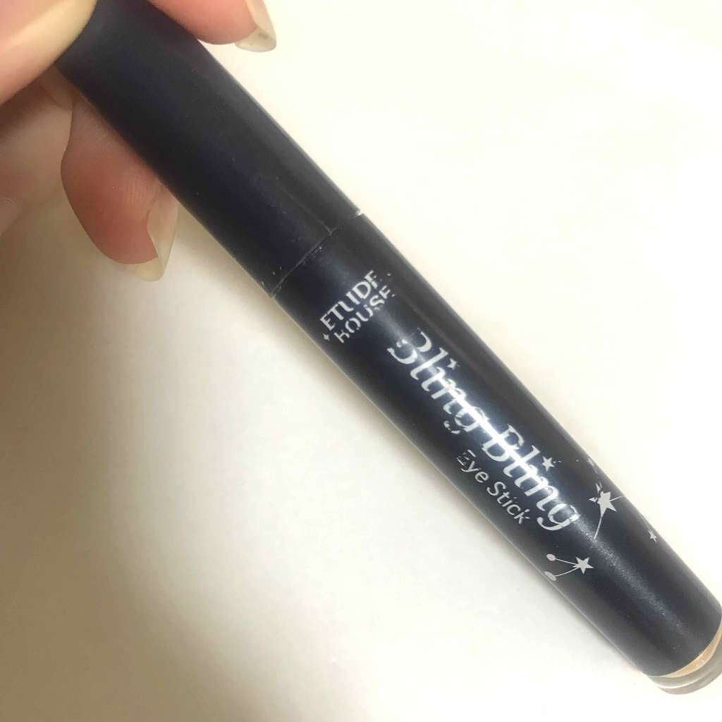 キラキラ アイシャドウ/ETUDE/スティックアイシャドウを使ったクチコミ(1枚目)