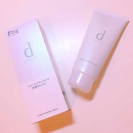 コンディショニングウォッシュ/d プログラム/洗顔フォームを使ったクチコミ(1枚目)