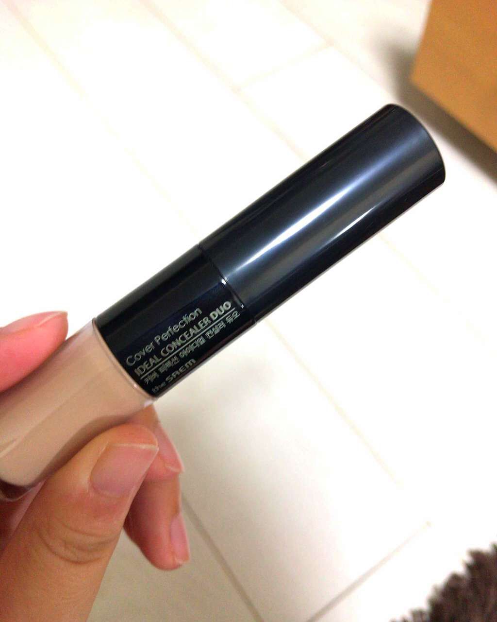 カバーパーフェクション アイディールコンシーラー デュオ/the SAEM/スティックコンシーラーを使ったクチコミ(1枚目)