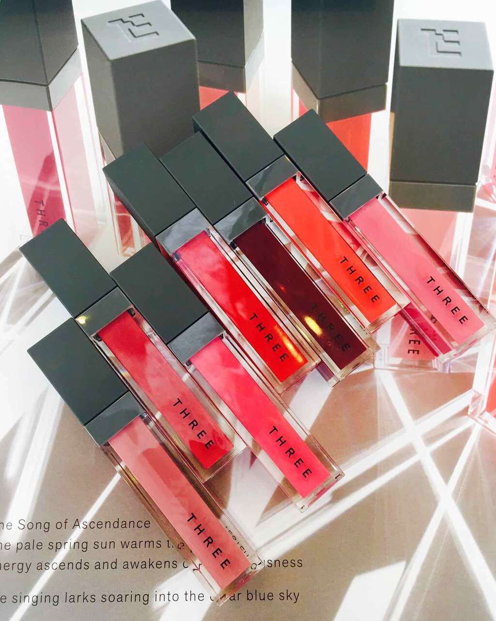 シマリング リップジャム/THREE/リップグロスを使ったクチコミ(1枚目)