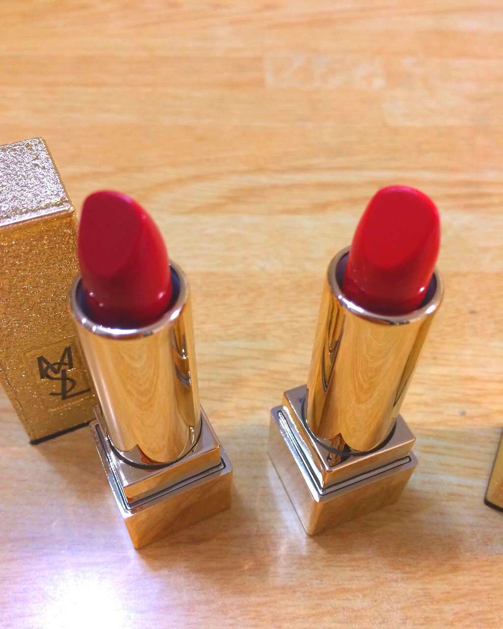 ハートマークダブルカラー/Heng Fang/口紅を使ったクチコミ(2枚目)