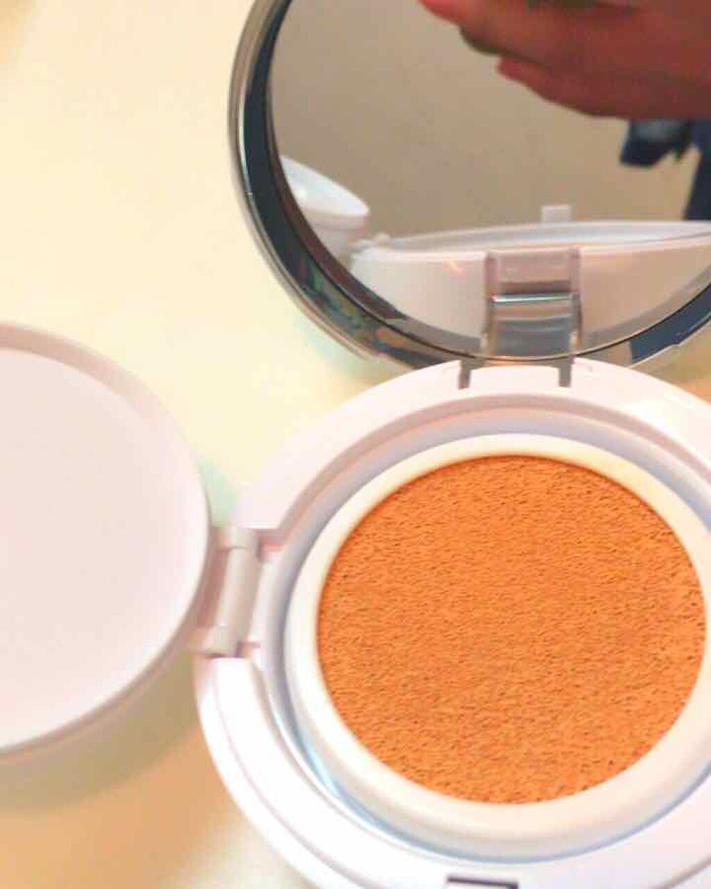 M クッション ファンデーション(モイスチャー)/MISSHA/クッションファンデーションを使ったクチコミ(1枚目)