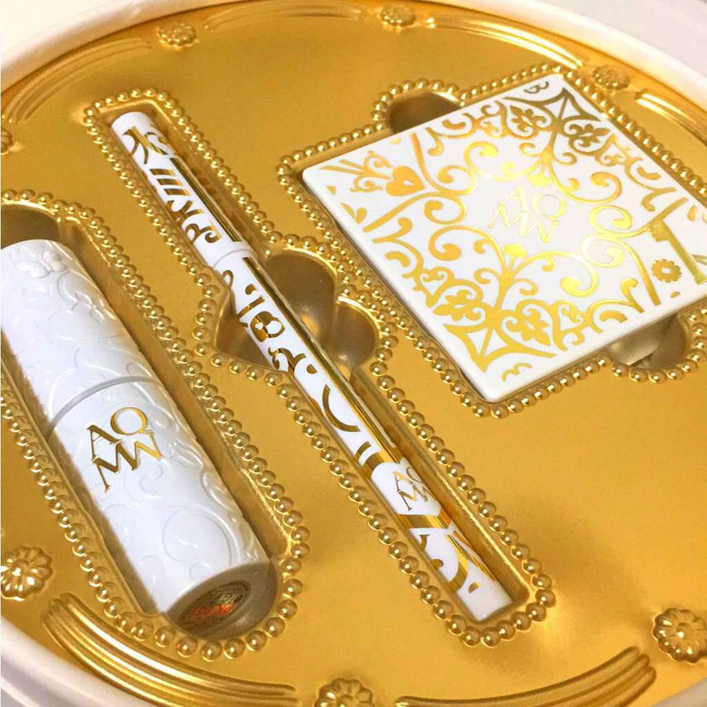 AQ MW メイクアップコフレ VI (クリスマスコフレ 2017)/DECORTÉ/メイクアップキットを使ったクチコミ（3枚目）