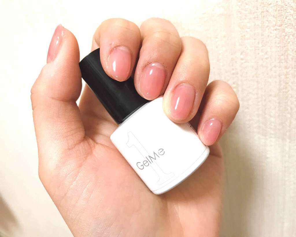 ジェルネイル ピンク/ジェルミーワン/ジェルネイルを使ったクチコミ（1枚目）