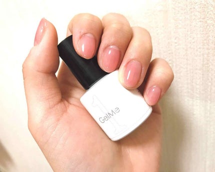 ジェルネイル ピンク/ジェルミーワン/ジェルネイルを使ったクチコミ(1枚目)