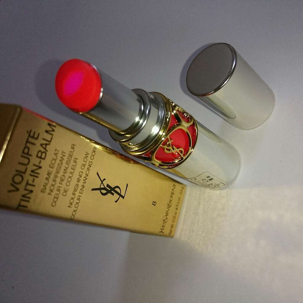 ヴォリュプテ ティントインバーム/YVES SAINT LAURENT BEAUTE/口紅を使ったクチコミ(1枚目)