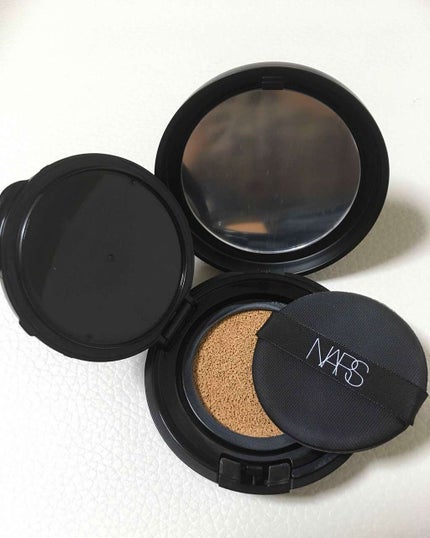 アクアティックグロー クッションコンパクト/NARS/クッションファンデーションを使ったクチコミ(2枚目)