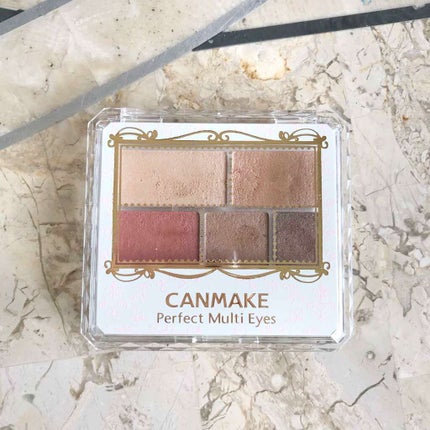 パーフェクトマルチアイズ/キャンメイク/アイシャドウパレットを使ったクチコミ(1枚目)