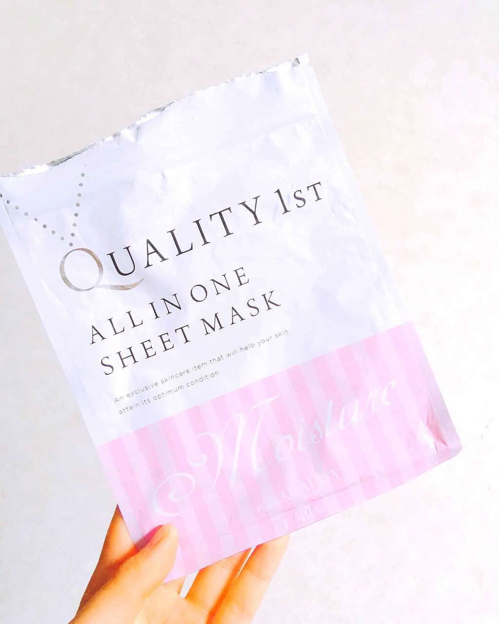 オールインワンシートマスク モイストEX/クオリティファースト/シートマスク・パックを使ったクチコミ(1枚目)