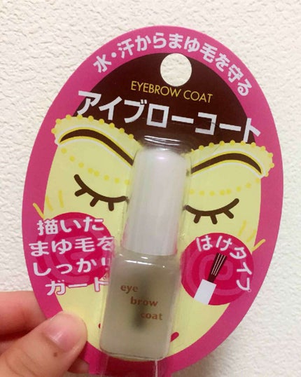 エバビレーナ アイブローコート/DAISO/アイブロウコートを使ったクチコミ(1枚目)
