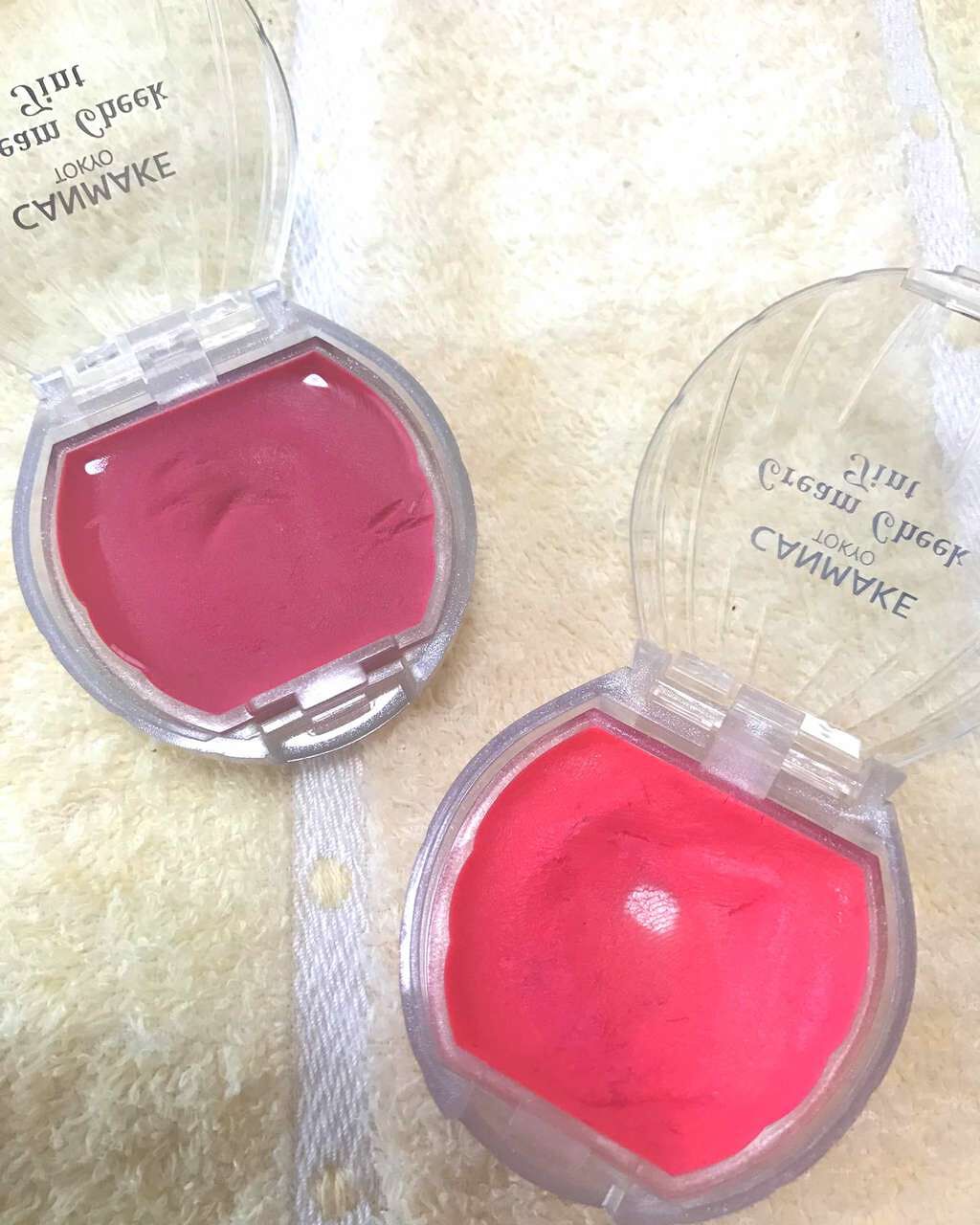 クリームチーク ティント/キャンメイク/ジェル・クリームチークを使ったクチコミ(1枚目)