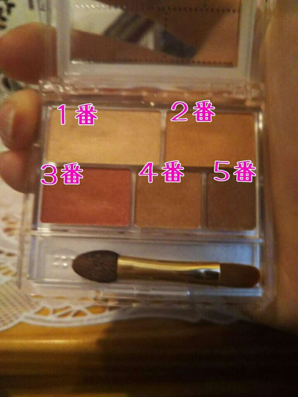 パーフェクトマルチアイズ/キャンメイク/アイシャドウパレットを使ったクチコミ(2枚目)