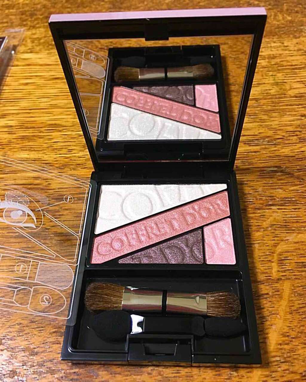 Wカラーマスカラ&ライナー/コフレドール/リキッドアイライナーを使ったクチコミ（2枚目）