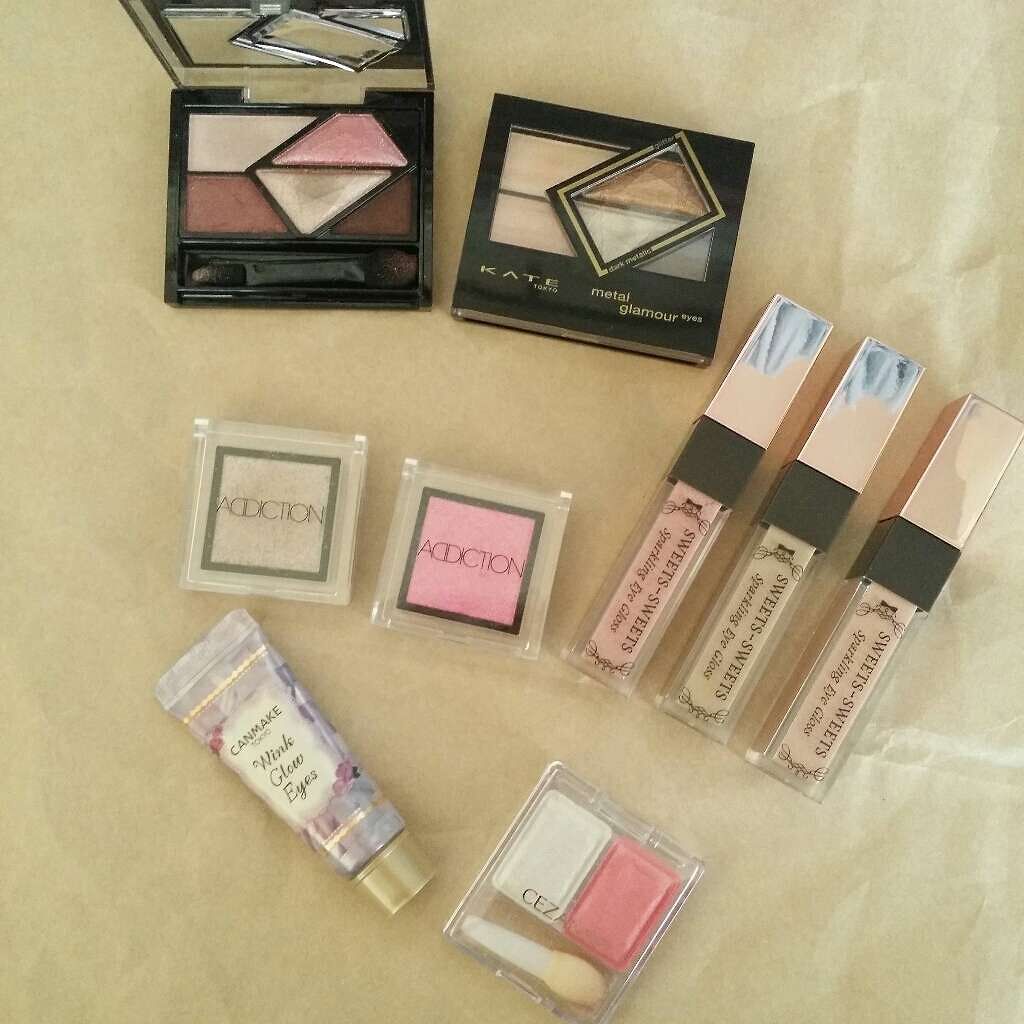 スパークリングアイグロス/スウィーツ スウィーツ/リキッドアイシャドウを使ったクチコミ（1枚目）