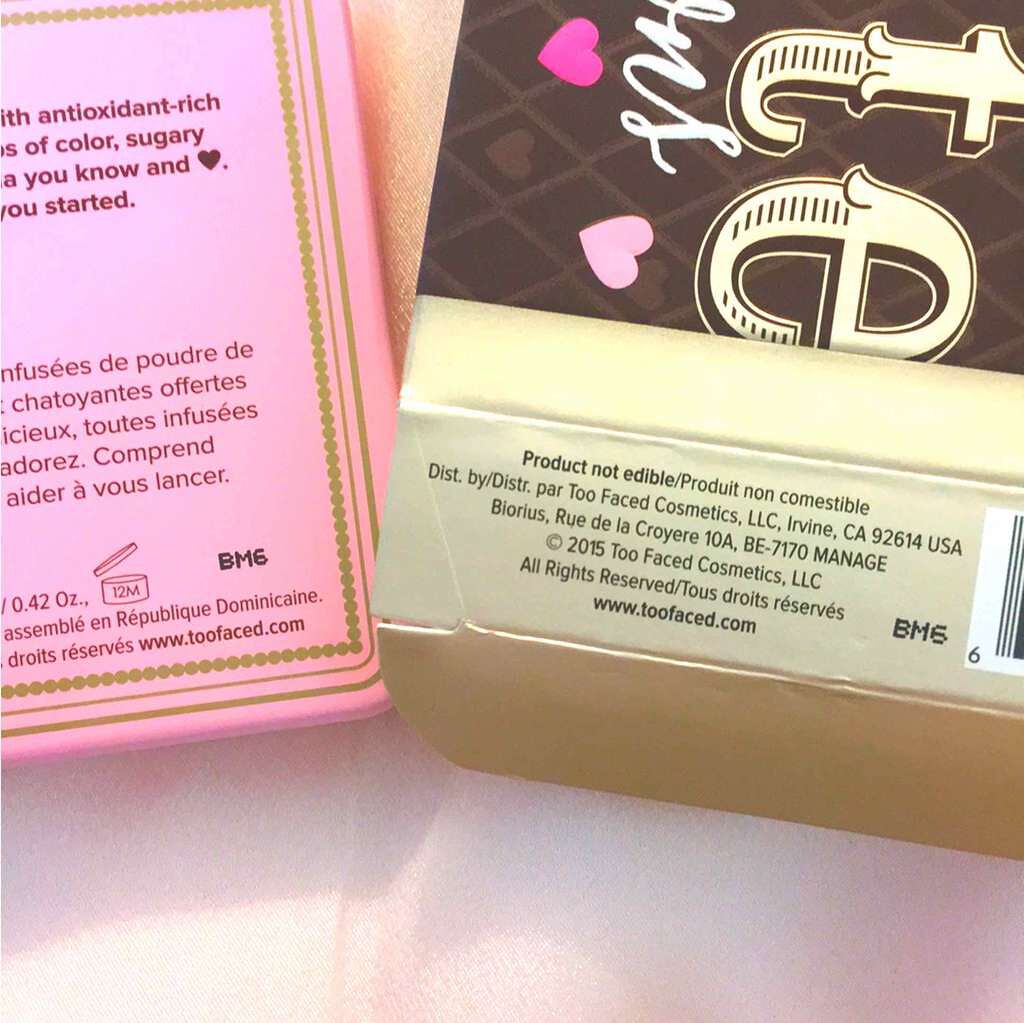 チョコレート ボンボン アイ シャドウ コレクション/Too Faced/アイシャドウパレットを使ったクチコミ(4枚目)