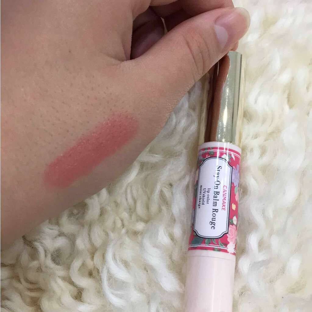 ステイオンバームルージュ/キャンメイク/口紅を使ったクチコミ(3枚目)